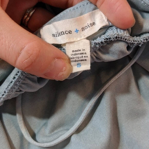 Silence and noise blue romper low back - Picture 7 of 8